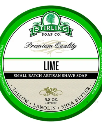 Stirling Soap Company Barbersæbe  Lime  170 Ml