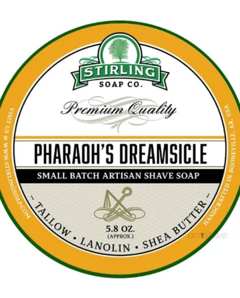 Stirling Soap Company Barbersæbe  Pharaoh Apos   Dreamsicle  170 Ml