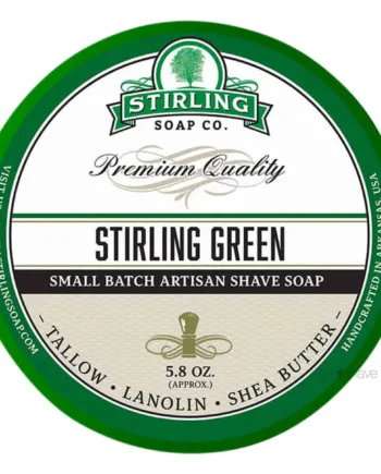 Stirling Soap Company Barbersæbe  Stirling Green  170 Ml