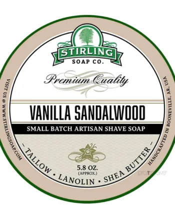 Stirling Soap Company Barbersæbe  Vanilla Sandalwood  170 Ml