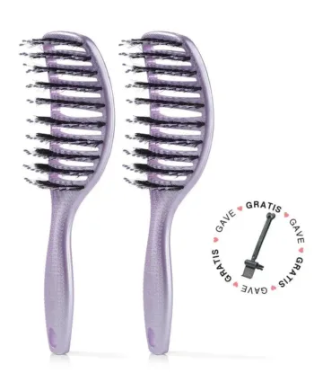 Stk  Curvy Brush   Gratis Gave   Stk Lavender  Spar 23    Gratis Cleaning Brush