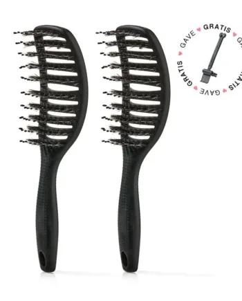 Stk  Curvy Brush   Gratis Gave   Stk Soft Black  Spar 23    Gratis Cleaning Brush