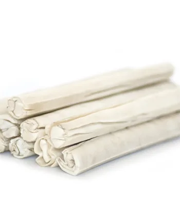 10 Stk Pressed Sticks White Tyggeben 20 Cm