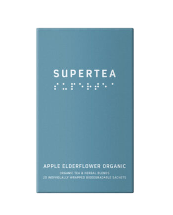 Supertea  Apple Elderflower øko Tebreve  20stk