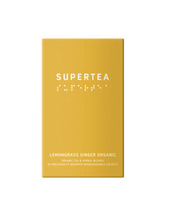 Supertea Lemongrass Ginger øko Tebreve  20stk