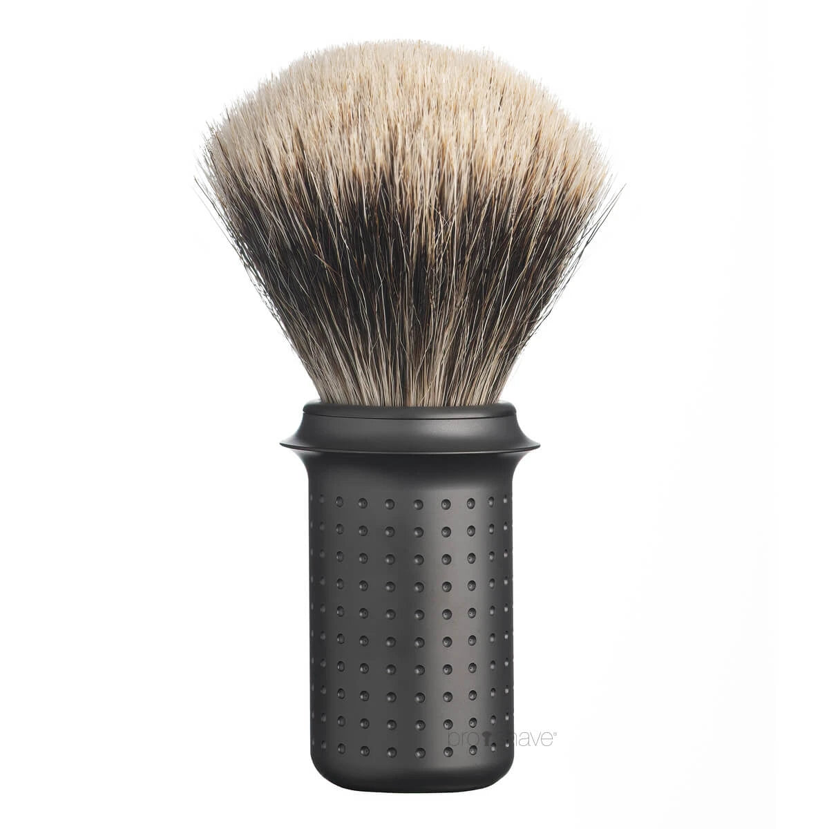 Tatara Razors Finest Badger Barberkost Rustfrit Stål Dark