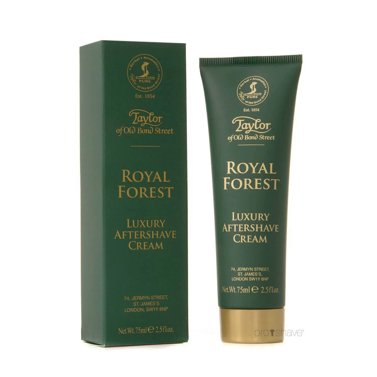 Taylor Of Old Bond Street Aftershave Cream Royal Forest 75 Ml