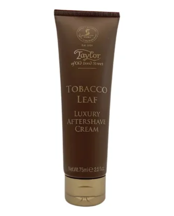 Taylor Of Old Bond Street Aftershave Cream  Tobacco Leaf  75 Ml