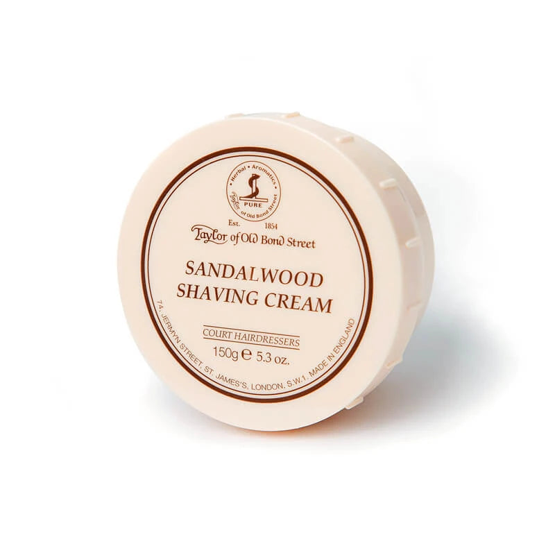 Taylor Of Old Bond Street Barbercreme  Sandeltræ  150 Gr
