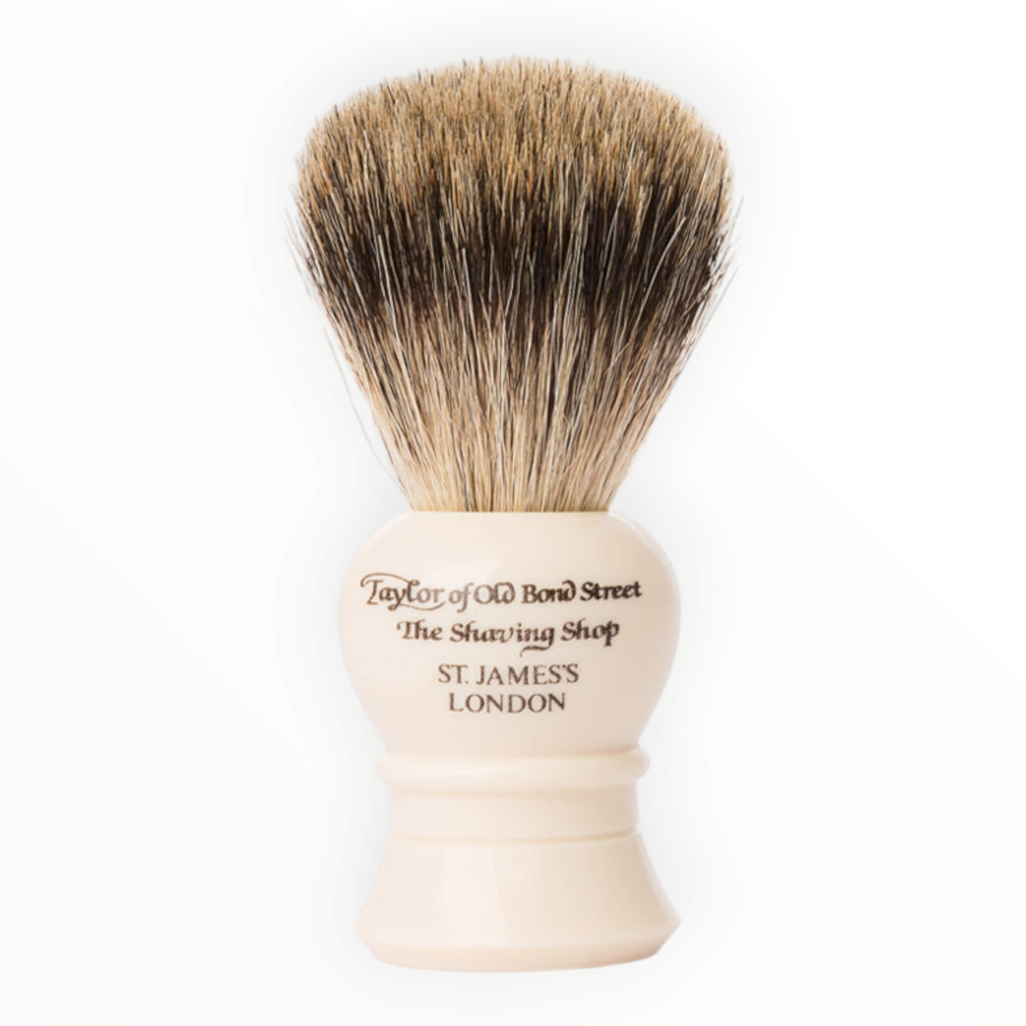 Taylor Of Old Bond Street Barberkost  Pure Badger  Traditional     Ivory