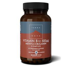 Terra Nova B12 Vitamin 500 Mcg 50 Kap