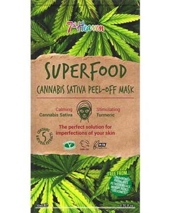 7th Heaven Ansigtsmaske Superfood Canabis Sativa  10ml