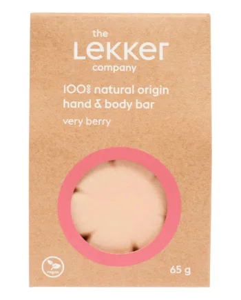 The Lekker Company Body Bar  Very Berry  65