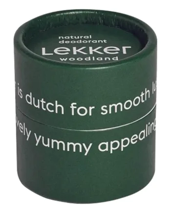 The Lekker Company Deodorant Creme  Be Active Woodland  30