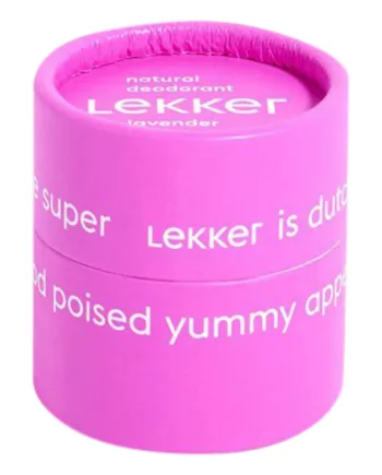 The Lekker Company Deodorant Creme  Feel Floral Lavender  30