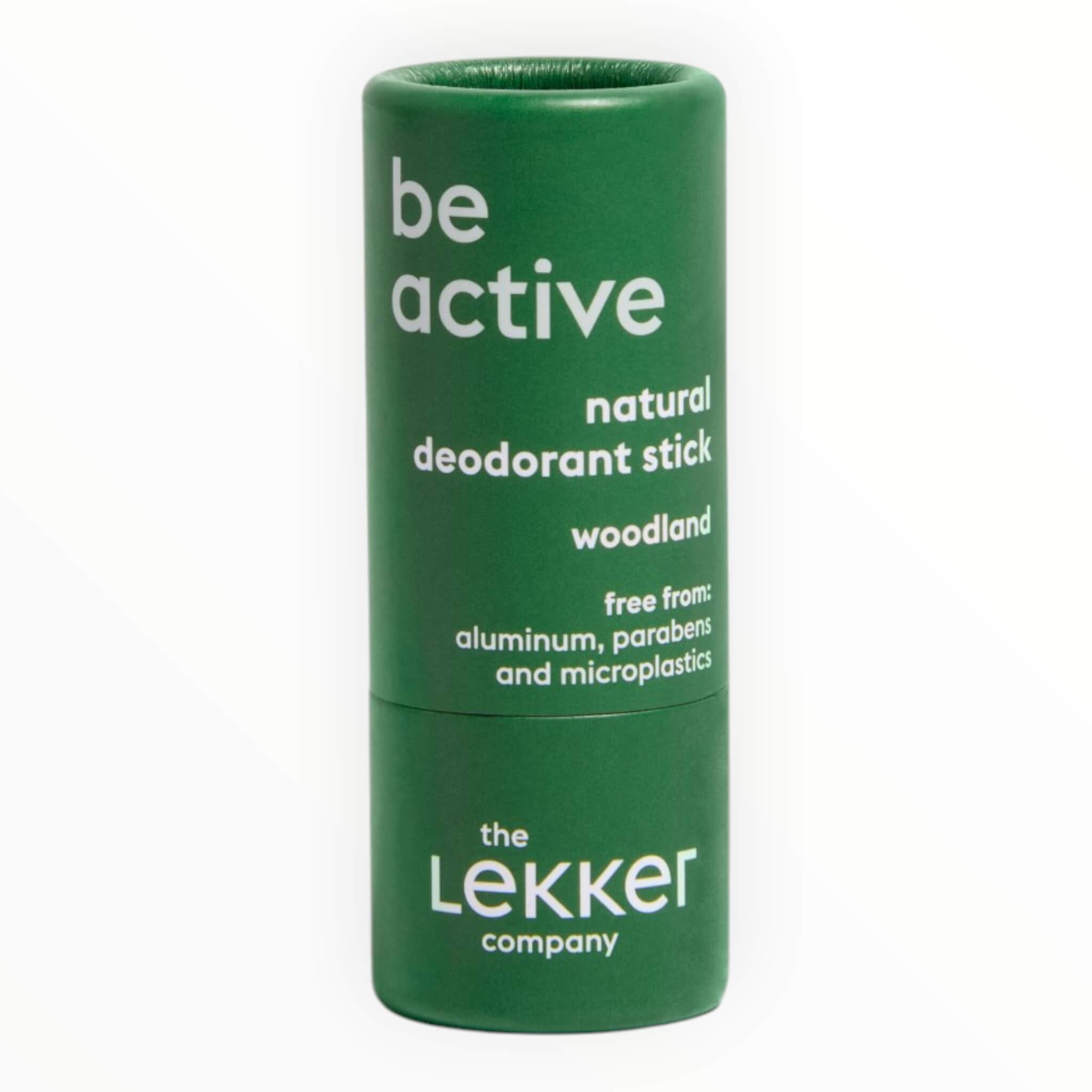 The Lekker Company Deodorant Stick Be Active Rejsestørrelse