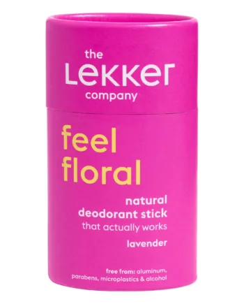 The Lekker Company Deodorant Stick  Feel Floral Lavender  40