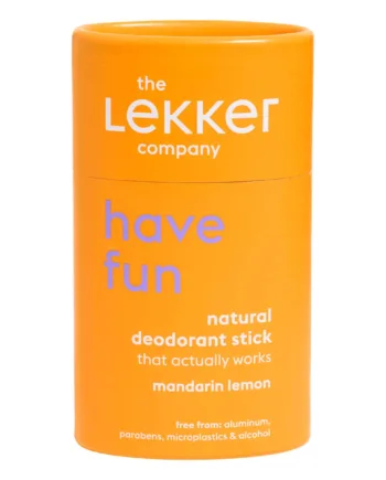 The Lekker Company Deodorant Stick  Have Fun Mandarin   Lemon  40