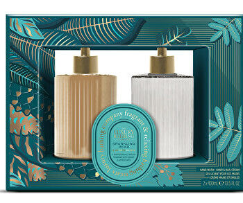 The Luxury Bathing Company Sparkling Pear Wash Cream 2x400ml