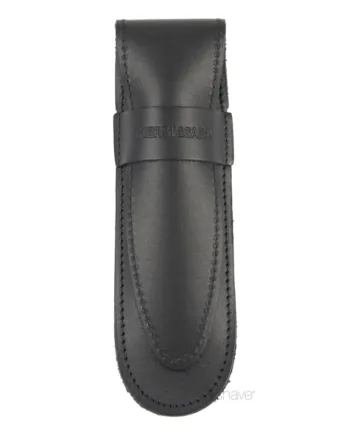 Thiers-issard Læder Etui Til Straight Razor  Sort