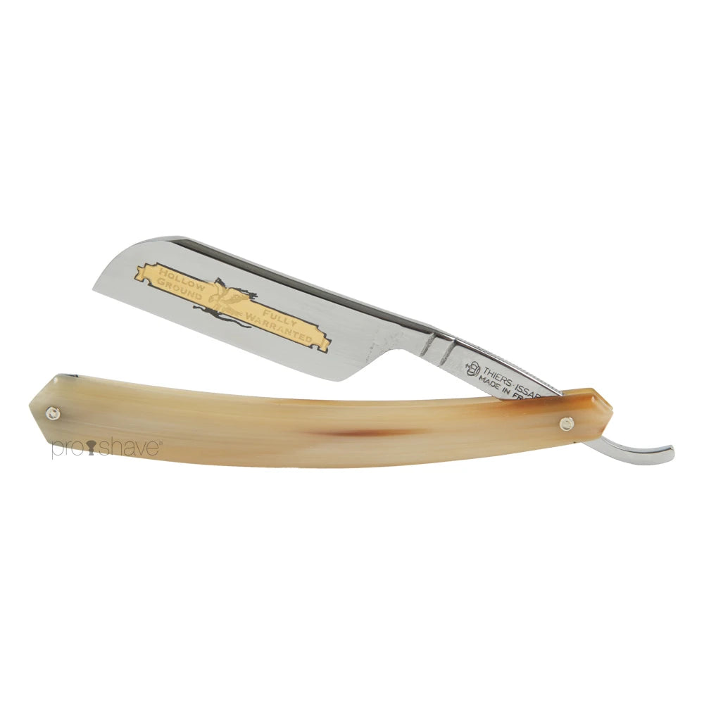 Thiers-issard Straight Razor French Nose Lyst Horn