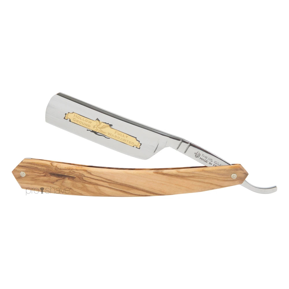 Thiers-issard Straight Razor Round Nose Eagle Oliventræ