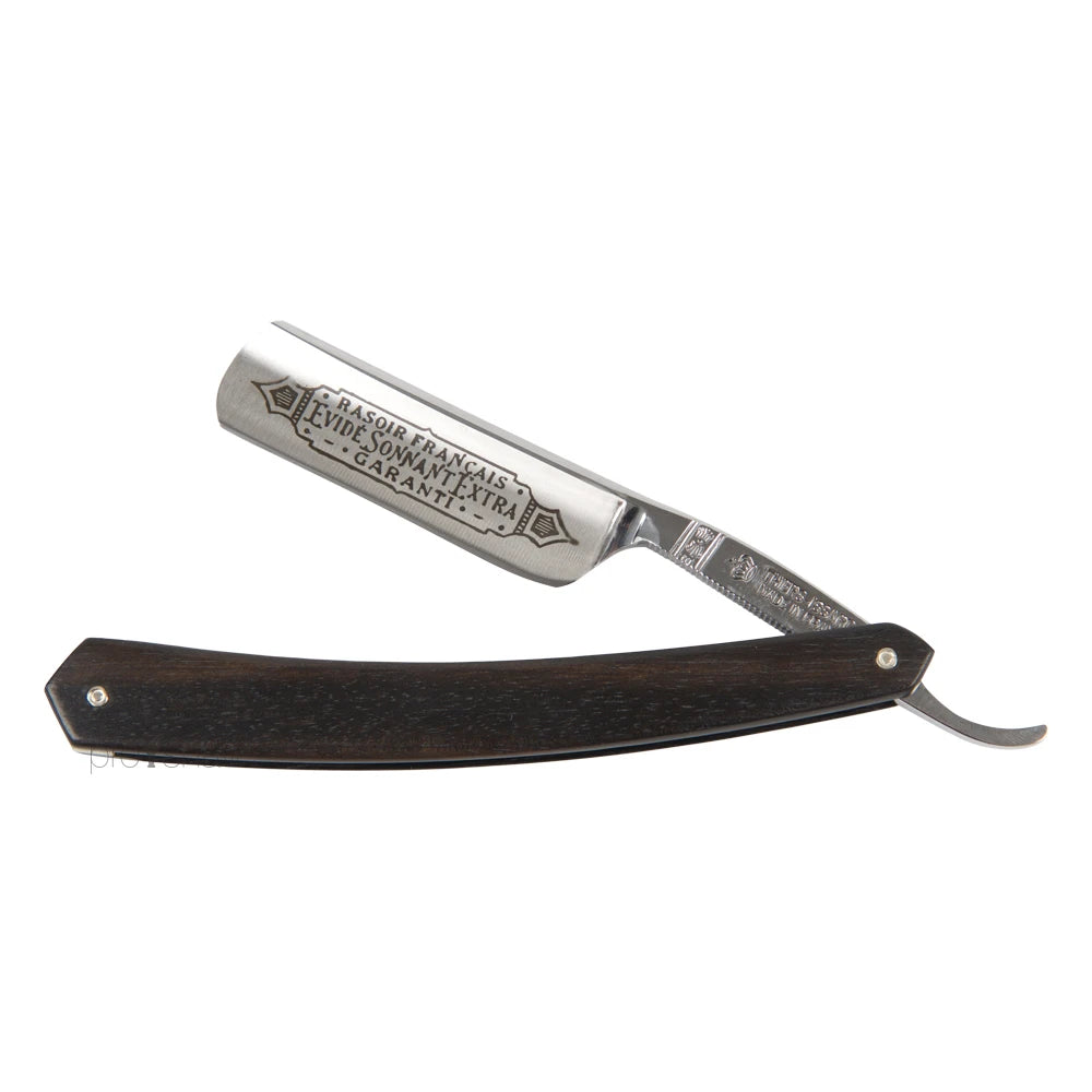 Thiers-issard Straight Razor Round Nose Ibenholt