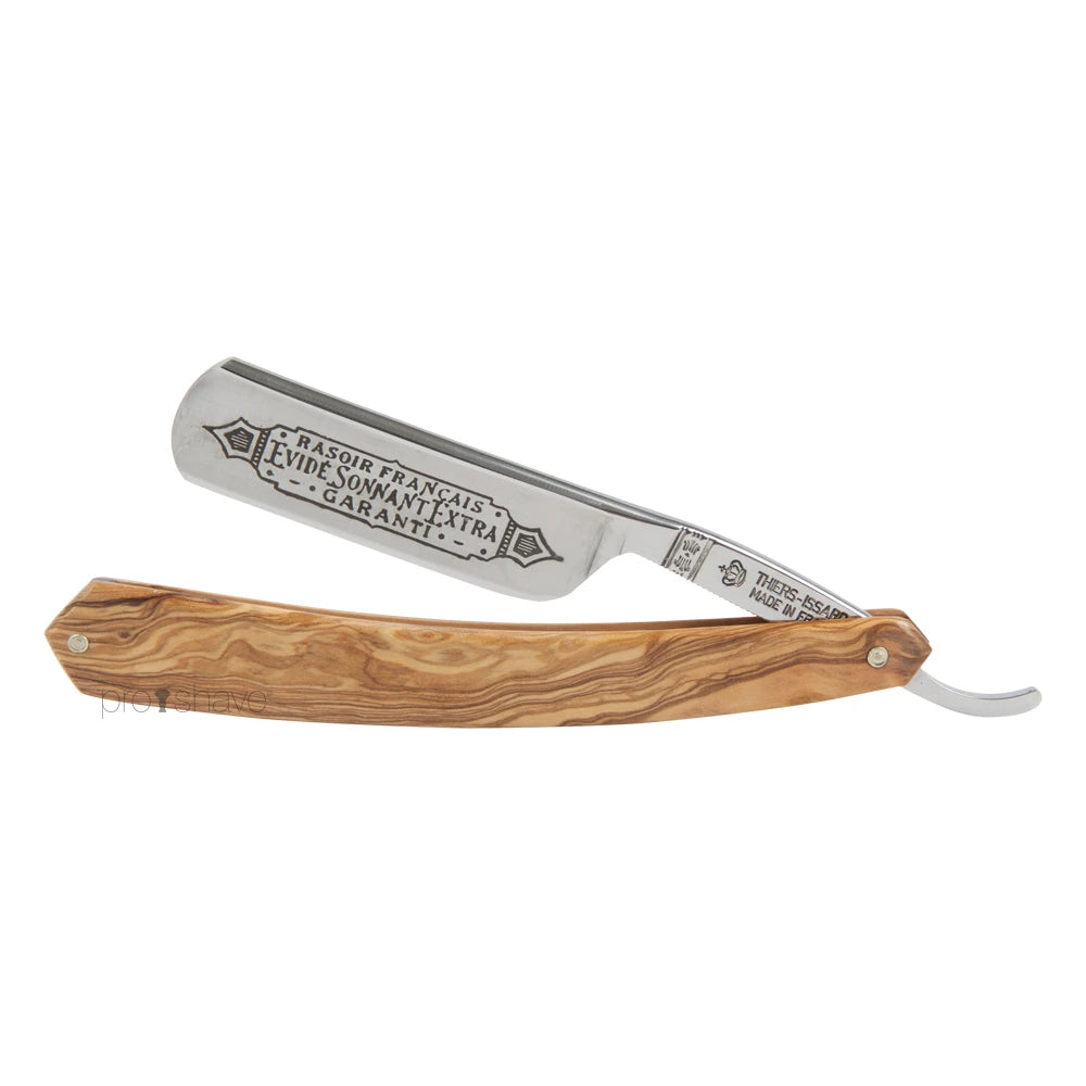 Thiers-issard Straight Razor Round Nose Oliventræ