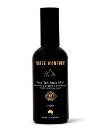 Three Warriors Face Tan Aqua Mist  100ml