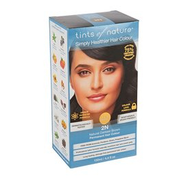 Tints Of Natur Hårfarve 2n Darkest Brown  Bull  130ml