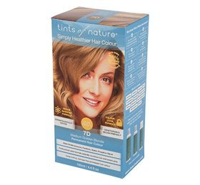 Tints Of Nature Hårfarve 7d Medium Golden Brown  Bull  130 Ml