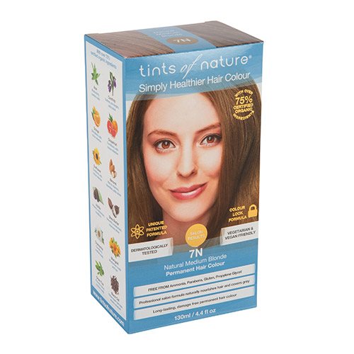 Tints Of Nature Hårfarve 7n Blonde 130 Ml