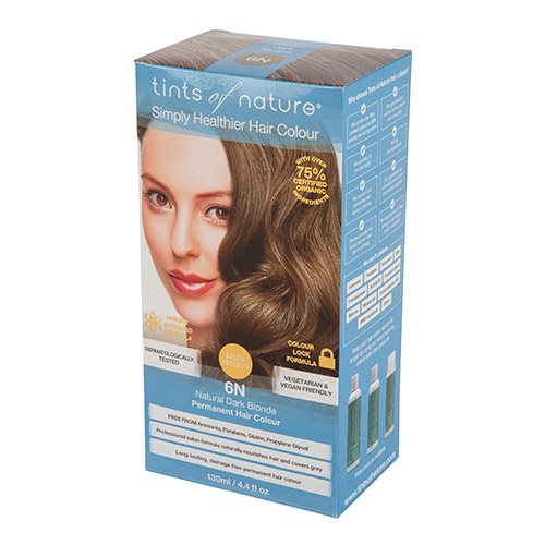 Tints Of Nature Hårfarve 6n Dark Blonde 120 Ml