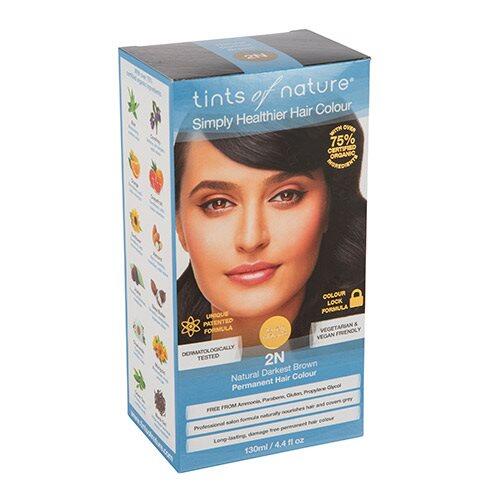Tints Of Nature Hårfarve 2n Darkest Brown 130ml