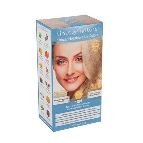 Tints Of Nature Hårfarve 10n Platinium Blonde 130ml