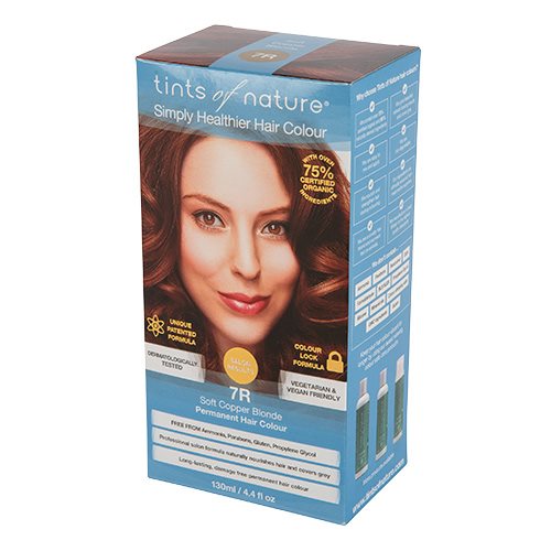 Tints Of Nature Hårfarve 7r Soft Copper Blonde 130 Ml