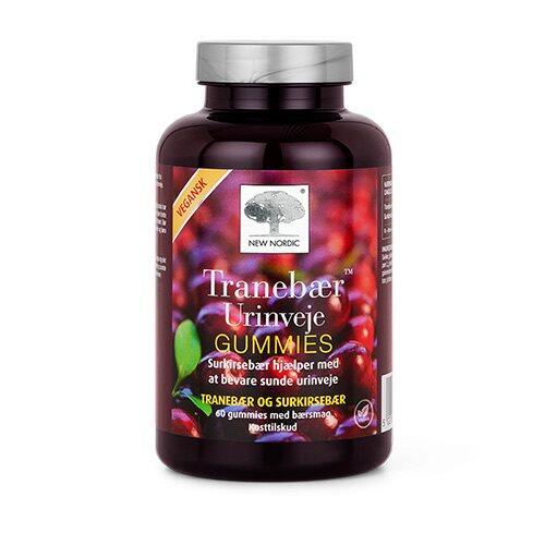 Tranebær Urinveje Gummies 60 Stk