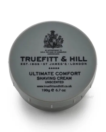 Truefitt   Hill Barbercreme  Ultimate Comfort  Unscented  190 Gr