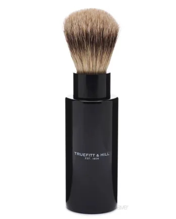 Truefitt   Hill Rejsebørste  Turnback  Super Badger  Faux Ebony