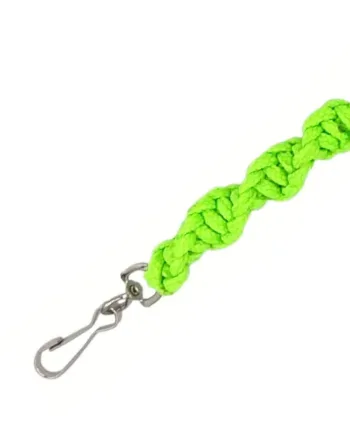Twisted Fløjtsnor Neon Grøn