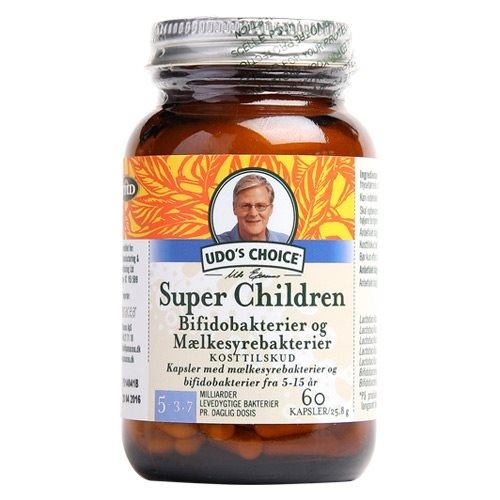 Udo   Probiotics Super Children 60 Kapsler