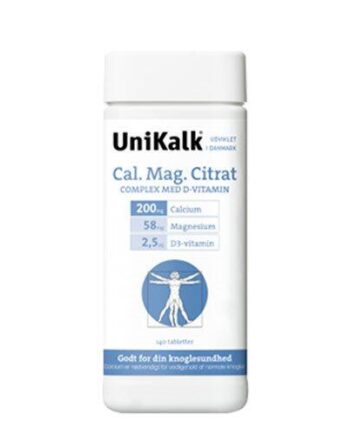 Unikalk Cal-mag-citrat  140tab