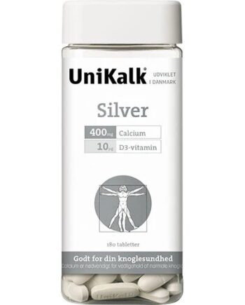 Unikalk Silver      Vitamin 180 Tabletter