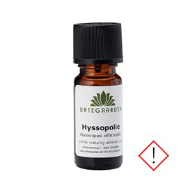 Urtegaarden Hyssopolie æterisk 10 Ml