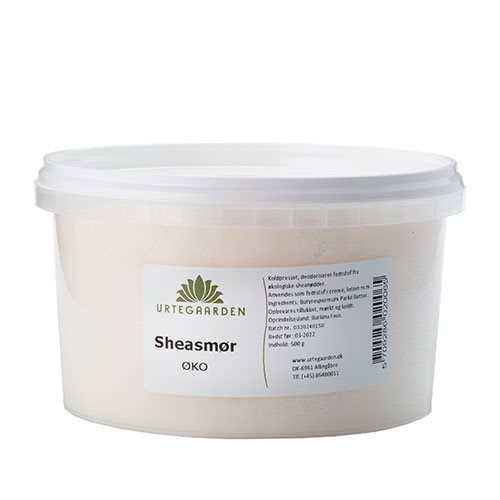 Urtegaarden Sheasmør øko 500g