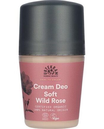 Urtekram Creme Deo Roll On Soft Wild Rose  50ml