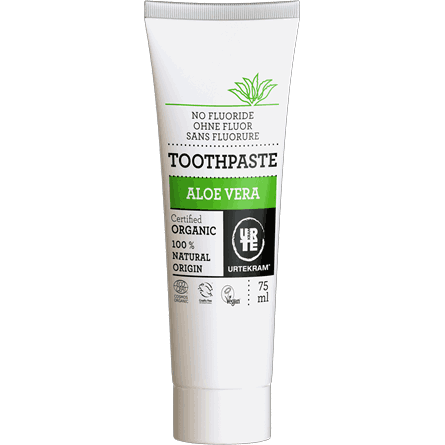 Urtekram Tandpasta    Aloe Vera  Bull  75 Ml