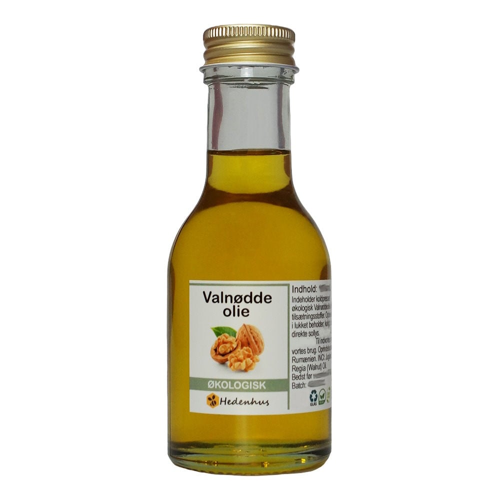 Valnøddeolie økologisk Koldpresset   Liter
