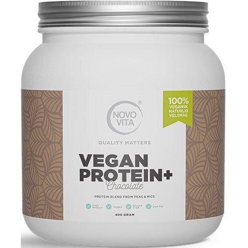 Veganprotein  Chokoladesmag 400 Gram