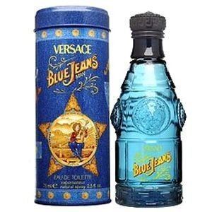 Versace Blue Jeans Pour Homme Eau De Toilette 75 Ml